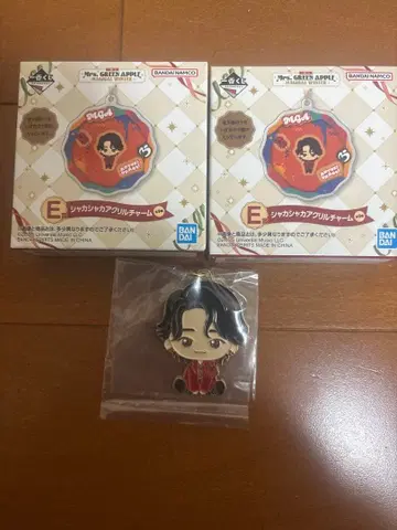 BANDAI 자켓 아크릴 참 2개 세트