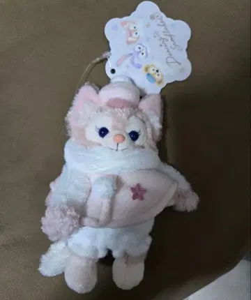 도쿄디즈니씨 리나벨 댄싱 스노우플레이크 인형 배지