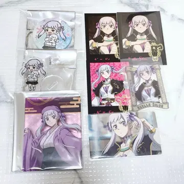 블랙클로버 노엘 실바 굿즈 모음