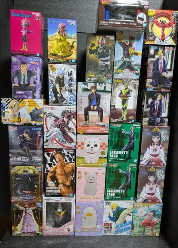 피규어 묶음 판매 코난 은혼 사카모토 데이즈 매쉬 포켓몬 근육맨