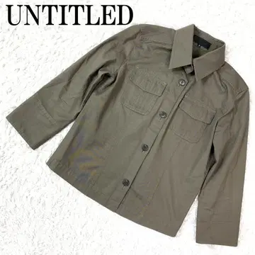 UNTITLED 언타이틀 카라 부착 자켓 브라운 2 B9930