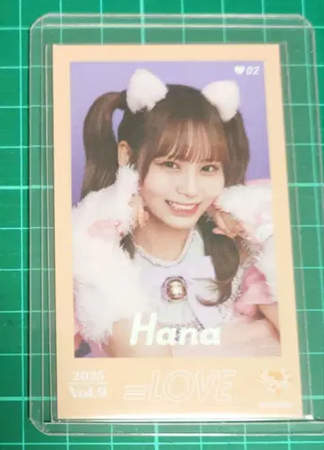 이코라부 오바 하나 미니 포토 레어 고양이 의상