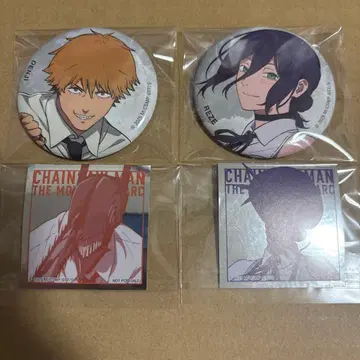 체인소 맨 베이스 야드 도쿄 캔뱃지 스티커 덴지 레제