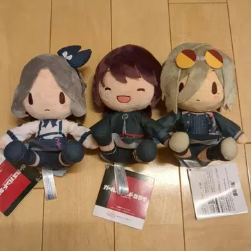 걸즈 밴드 클라이 후와푸치 봉제 인형 Vol.2 전 3종 세트