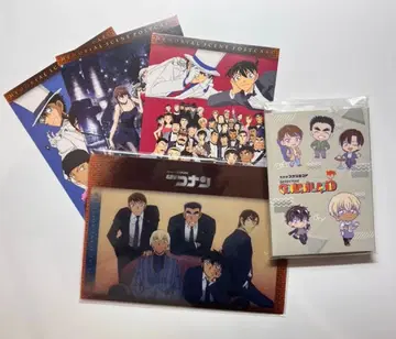 명탐정 코난 코난랜드 경찰학교조 메모장 엽서 컬렉션