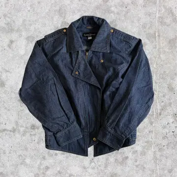 루이 페로 데님 자켓 빈티지 짧은 기장 시크한 아메카지