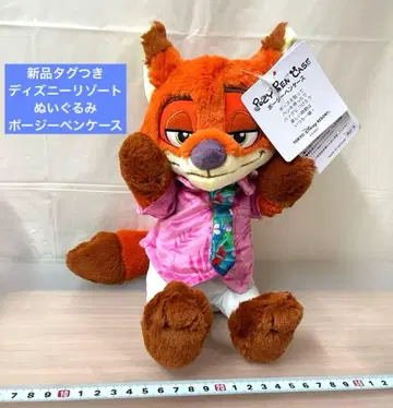 포지 펜 케이스 닉 주토피아 2 디즈니 리조트 봉제 인형