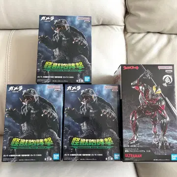 괴수 포효격 가메라 호괴 울트라맨 베리알 피규어 묶음 판매