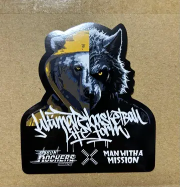 선로커스 시부야 x MAN WITH A MISSION 스티커 즉시 완판