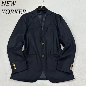 K151 새상품급 L 뉴요커 골드 버튼 테일러드 자켓 남성용