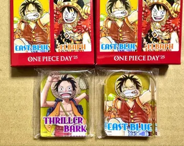 ONE PIECE 루피 코스튬 아크릴 블록 2세트