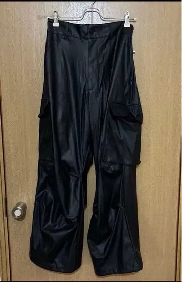 [ LILL ] 드레이프/빈티지 느낌 데님/와이드 슬랙스 카고 팬츠