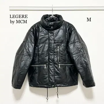 0595 LEGERE by MCM 가죽 다운 자켓 M 사이즈