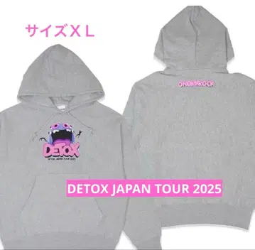 원오크 DETOX JAPAN TOUR 2025 후드티 XL