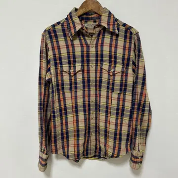 새상품급 T.M.T. BIG HOLIDAY 체크 무늬 코튼 플란넬 셔츠