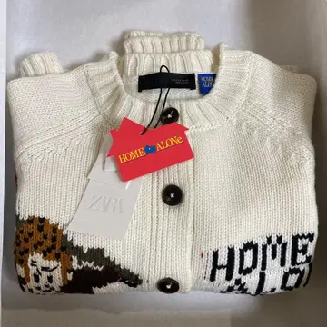 ZARA x HOME ALONE 니트 가디건