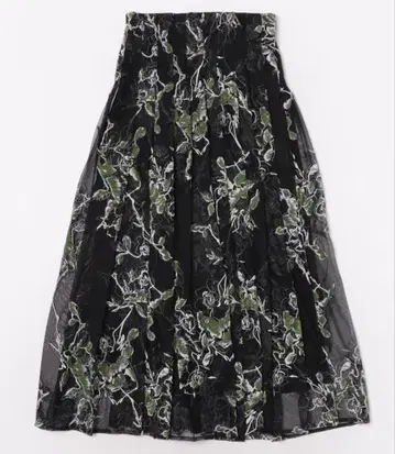 Ameri WILDROSECANVAS ART SKIRT 아메리빈티지