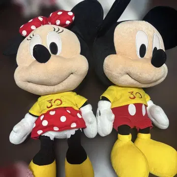 디즈니랜드 30주년 봉제 인형 미키 미니