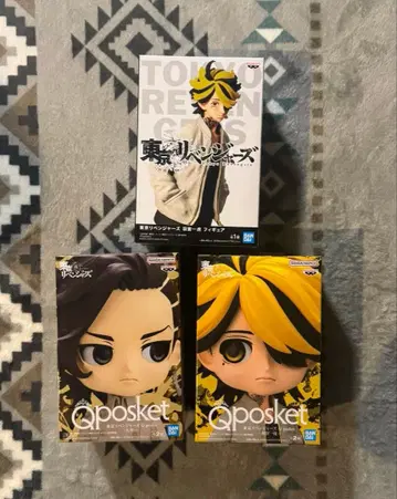 도쿄 리벤저스 피규어 3개 세트