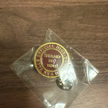 공식 STAND BY YOU 핀 배지 히게단