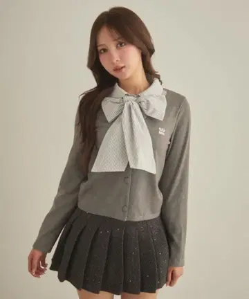 레이어드 리본 상의 tity&co 티티앤코