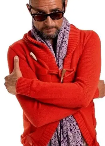 AKM 피마 코튼 숄 토글 가디건