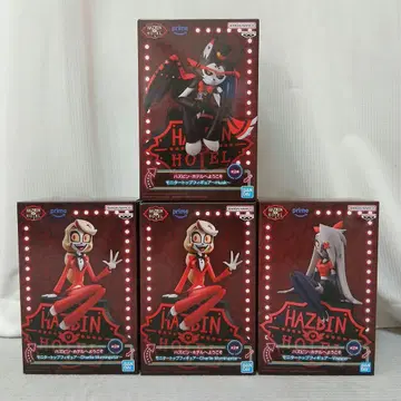 해즈빈 호텔에 오신 것을 환영합니다 모니터 탑 피규어 4개 세트