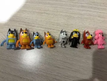 블루이 8체 세트 인형