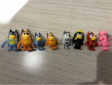 블루이 8체 세트 인형 설명문 필독