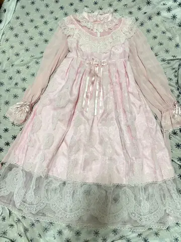 Angelic Pretty 원피스 핑크