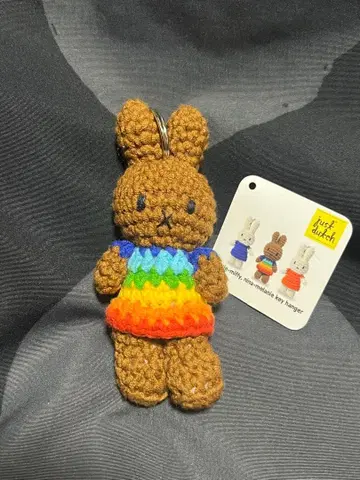 키홀더 미피 멜라니 레인보우 저스트더치