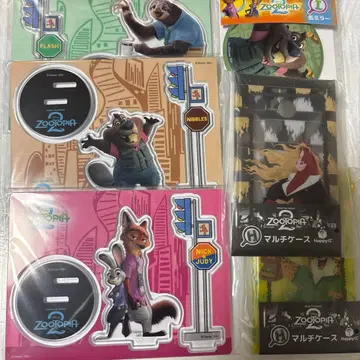 주토피아2 복권 아크릴 스탠드 거울 디즈니 해피 복권 Happy 복권