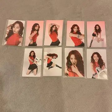 르세라핌 FEARNADA 윤진 트레이딩 카드 컴프