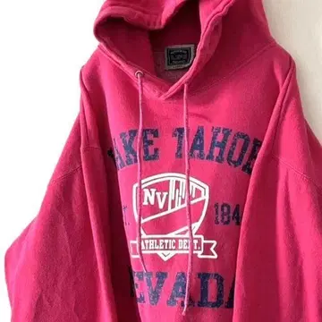 오센틱 라이프 네바다 맨투맨 후드티 L 핑크 구제 의류