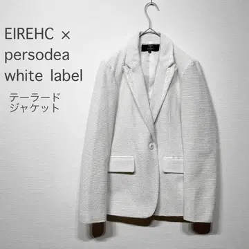 아이렉 x 퍼스 디아 화이트 라벨 테일러드 자켓 화이트