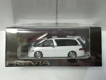 MORTAL 1/64 도요타 프레비아 커스텀 화이트