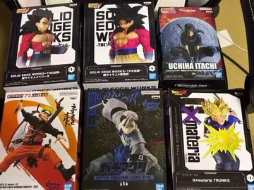 애니메이션 캐릭터 피규어 세트