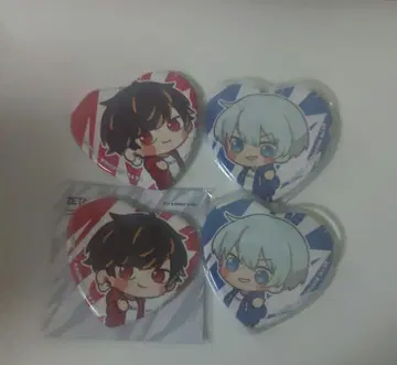 제5인격 ZETA 도리쓰 파멸 하트형 캔뱃지 4개 세트