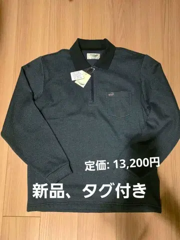 하프 지퍼 피케 셔츠