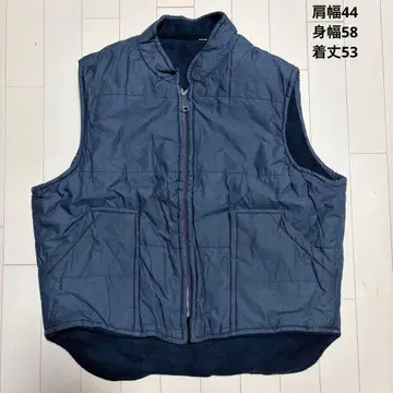 80s unknown 덱 자켓 navy