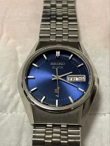 70s SEIKO 세이코 엘르닉스 정품 브레스 가동품 쿼츠