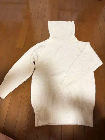 JEANASIS 니트 스웨터 화이트