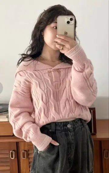 lilybrown 세일러 카라 니트