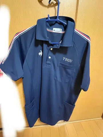 TBGU 네이비 피케 셔츠