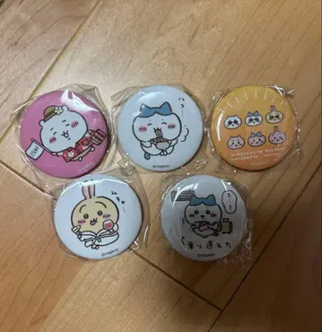 치이카와 (먼작귀) 관광 캔뱃지 5종