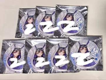 쵸코라비 포케카멘 친필 사인 캔뱃지 7개 세트