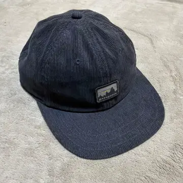 파타고니아 코듀로이 캡 흑먹색 계열