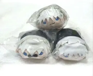 고죠 사토루 주술회전 전시회 누루캬라 마스코트 회옥옥절 3개 세트 A