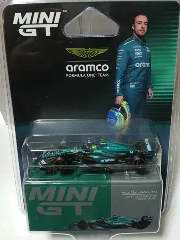 MINI GT 1/64 애스턴 마틴 AMR24 F1 2024 #14