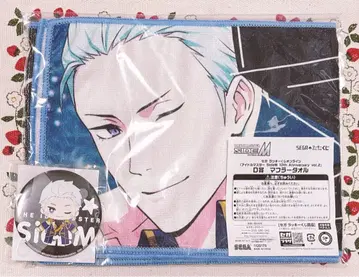 럭키 쿠지 sideM 카즈노하 아메히코 캔뱃지 머플러 타월